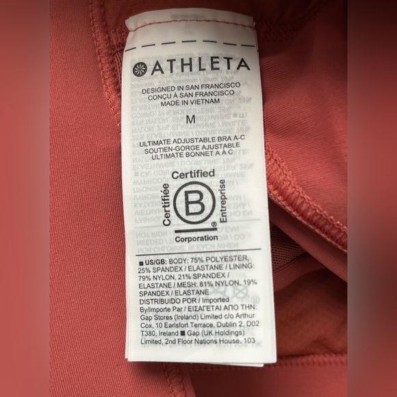 Athleta Ultimate Adjustable Bra. - Picture 10 of 11